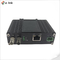 Din Rail Industrial 10BASE-T To 10BASE-FL Fiber Ethernet Media Converter ST Connector 2KM