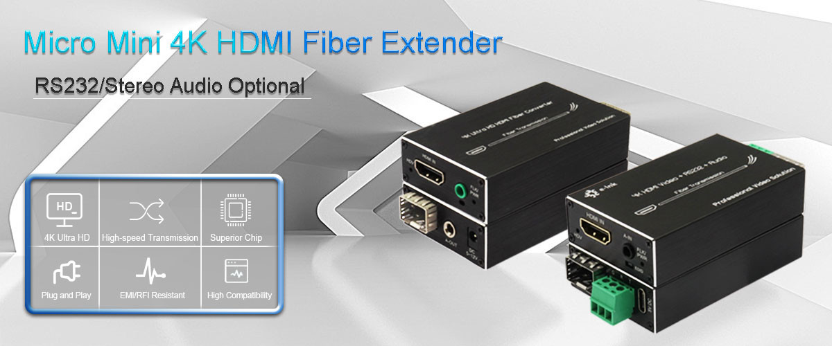 HDMI Over Fiber Optic Extender
