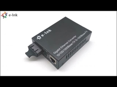 10/100/1000M Gigabit Ethernet Media Converter (External PSU)