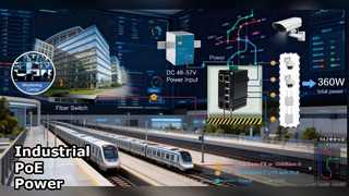 Industrial PoE++ Switch Harsh Environment Power