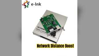 Fiber Media Converter Extends Network 2KM