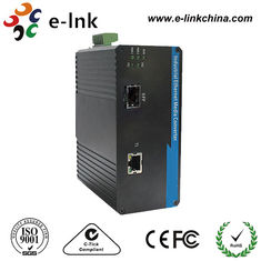 12W Industrial Ethernet Media Converter , Ethernet To Fiber Optic Media Converter