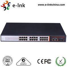 10 / 100M 2 SFP Uplink Port Ethernet Wireless POE Switch 440mm X 350mm X 45 Mm