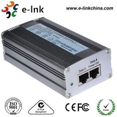 48V Power Over Ethernet Adapter Injector For Cashier Desk 10 / 100Mbps High Power