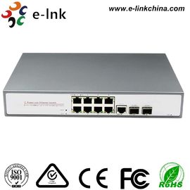 10/100Mbps 8 ports PoE with 1 port Uplink Managed Ethernet PoE Switch
