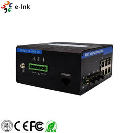 Durable Ethernet To Fiber Optic Media Converter 2 100 Base -FX Ports 6 10 / 100 Base -T(X) Ports