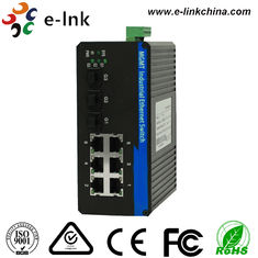 6 Port Managed Industrial Ethernet Media Converterr With 3 1000 Base -X SFP Ports
