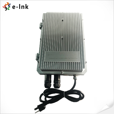 Industrial PoE Injector IP67 Rated 30W 802.3at Gigabit Data Outdoor