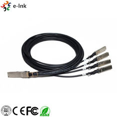 4 Channel SFP Optical Transceiver Module 40G QSFP+ To 4xSFP+ Passive Copper Cable