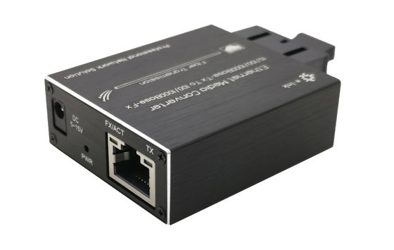 Micro Type 10/100/1000Base-Tx To 100/1000Base-Fx Ethernet Media Converter  Single Mode, 20km, 1310nm, SC