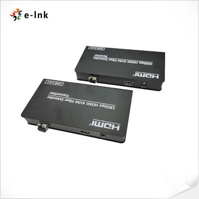 HDMI 2.0 HDCP 2.2 Fiber Optic Ethernet Extender 4K KVM USB 4096x2160P