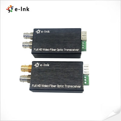 1550nm 25VDC SDI Video To Fiber Converter RS485 BNC 5W Hd