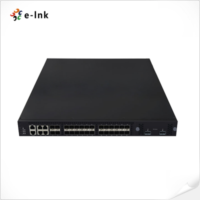 Layer 3 Managed Network Switch 24 Port 10G SFP 2 Port 40G QSFP Fiber Optic Switch