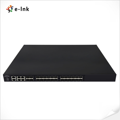 Ethernet Switch 24 Port 10G SFP + 4 Port 10/100/1000M TP / SFP Managed Fiber Switch