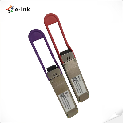 50G LR BIDI QSFP28 Transceiver 10KM Single LC 1271nm 1331nm Fiber Optic Module