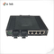 Industrial Din Rail Ethernet Switch 4 Port 10 100Base-T 2 Port 100BASE-FX Fiber