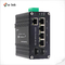 Powered Switch 5 Port 10 100 1000T 802.3bt To 2 Port 100 1000X SFP With PoE Passthrough