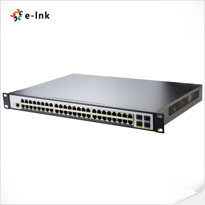 Commercial Managed Ethernet Switch L2 48 Port RJ45 Gigabit To 4 Port 100/1000X SFP