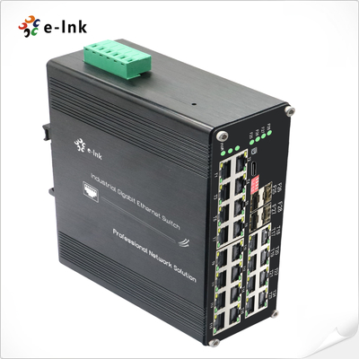 L2+ Industrial Ethernet POE Switch 24 Port 10/100/1000T 802.3at PoE + 4 Port 1000X SFP