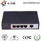 CE RoHS Certificated Power Over Ethernet Gigabit Switch With Rj45 Uplink