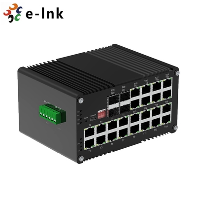 Wholesale Managed Ethernet Switch 24 Port 10/100/1000T RJ45 To 4 Port Gigabit SFP Fiber Uplink
