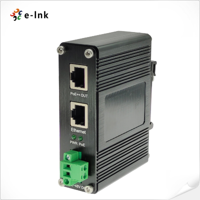 Hardened 1.25G 2.5G 5G 10G Gigabit 95W Ethernet Lan Transformer 12-48VDC Wall Mount