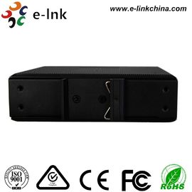Industrial 2Ch Double ring Fiber Media Converter with 2 SFP port , RS232 / RS22 / RS85