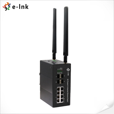 5G Router & Ethernet Switch Industrial 8 x 10/100/1000M RJ45 + 4 x 1.25G SFP + 1 x 5G