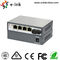 5 Port 10 / 100M Ethernet POE Switch 1 x 60W High Power PoE Port 1 x SC Fiber Uplink
