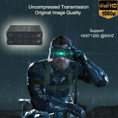 1Ch 1080P HDMI + 1Ch USB KVM + 1Ch RS232 + 1Ch Bidi Stereo Audio plus 1Ch GPIO over Fiber Extender