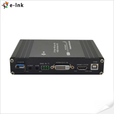 1Ch 1080P DVI plus USB KVM + 1Ch RS232 + 1Ch Bidi Stereo Audio + 1Ch GPIO over Fiber Extender