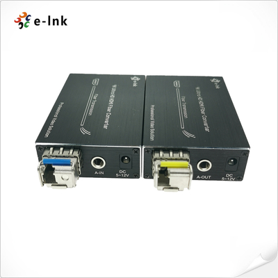 Micro Mini 4K HDMI Fiber Extender with External Audio