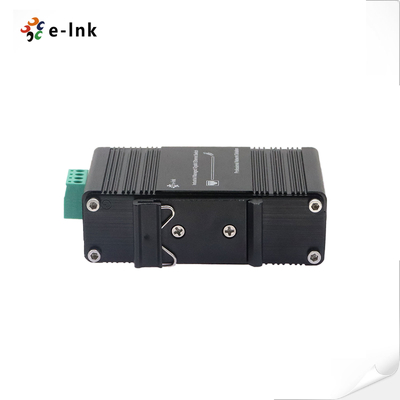 Mini Industrial Managed 4-Port 10 100 1000BASE-T 802.3at PoE + 1-Port 10 100 1000T Ethernet Switch