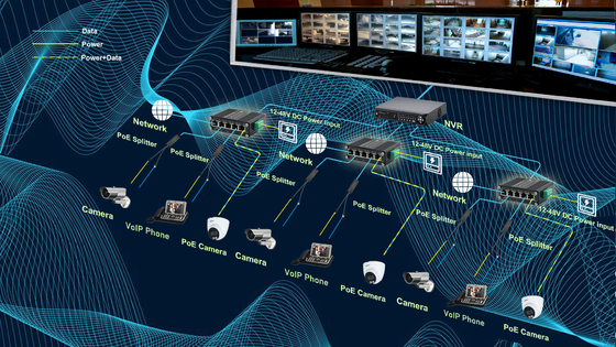 Mini Industrial Managed 4-Port 10 100 1000BASE-T 802.3at PoE + 1-Port 10 100 1000T Ethernet Switch