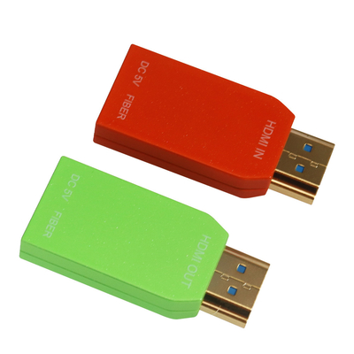 Mini 4K/30Hz HDMI over Single-Core Multimode Fiber Extender
