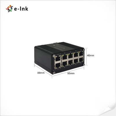 Mini Industrial 10-Port 10/100/1000T Compact Ethernet Switch