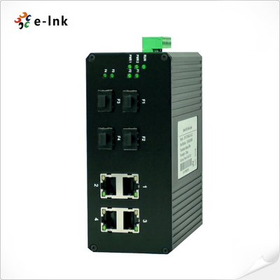 4G+4 SFP Gigabit Industrial Ethernet Switch