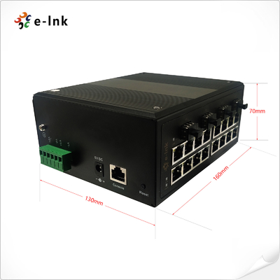 Managed Industrial 16-port 10/100/1000BASE-T + 4-port 100/1000BASE-X SFP Ethernet Switch