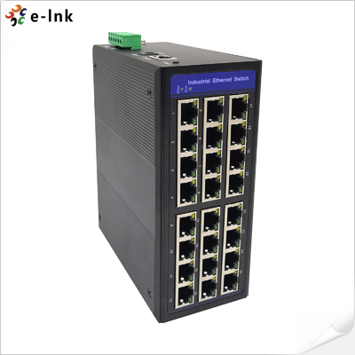 Managed Industrial 16-port 10/100/1000T 802.3at PoE + 8-port 10/100/1000T Ethernet Switch