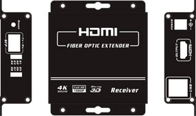 1080P HDMI KVM Fiber Optic Extender