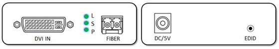 1080P DVI-D Fiber Optic Extender