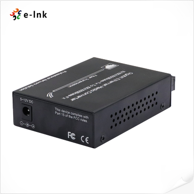 10/100/1000Mbps Gigabit Ethernet Media Converter | SMF 40km | IEEE 802.3 Compliant