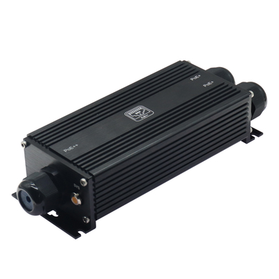 IP67 Waterproof 1-in 2-out 90W Industrial Gigabit PoE Extender