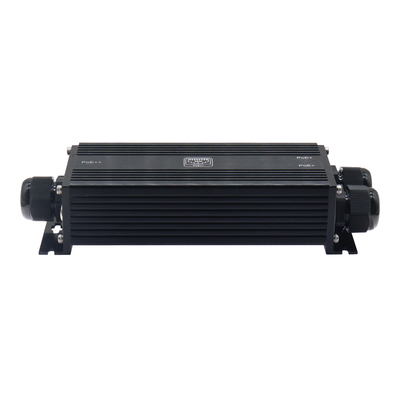IP67 Waterproof 1-in 2-out 90W Industrial Gigabit PoE Extender