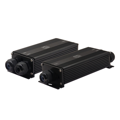 IP67 Waterproof 1-in 2-out 90W Industrial Gigabit PoE Extender