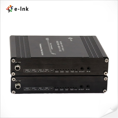Multi-Function 4K60Hz HDMI Fiber Optic Extender - KVM, IR, RS232, EDID & Network Transmission