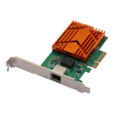 High-Speed 10G PCIe Network Card with 2.5G/5G/10G over Cat 5e/6/6a Cables