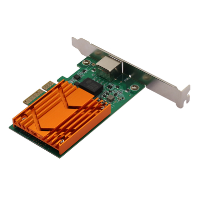 High-Speed 10G PCIe Network Card with 2.5G/5G/10G over Cat 5e/6/6a Cables