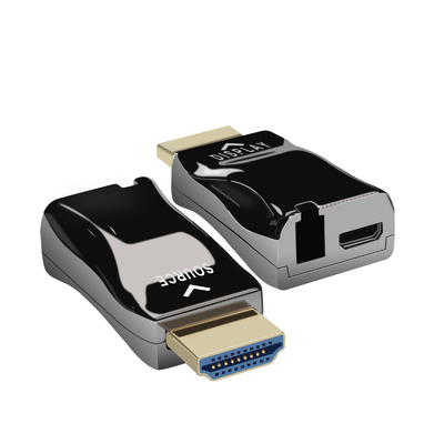 4K 30Hz HDMI 1.4 Video Over Fiber Extender Single Core Multi Mode LC Connector