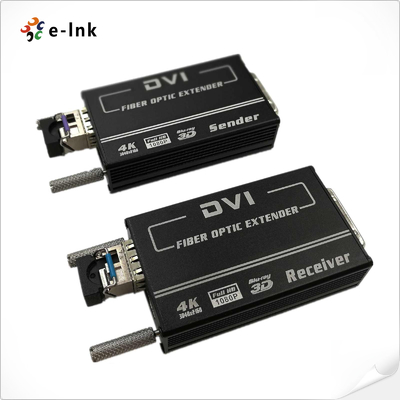 High-Quality DVI Fiber Extender with 4K Resolution & HDMI Compatibility